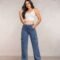 Jeans Cargo Mujer