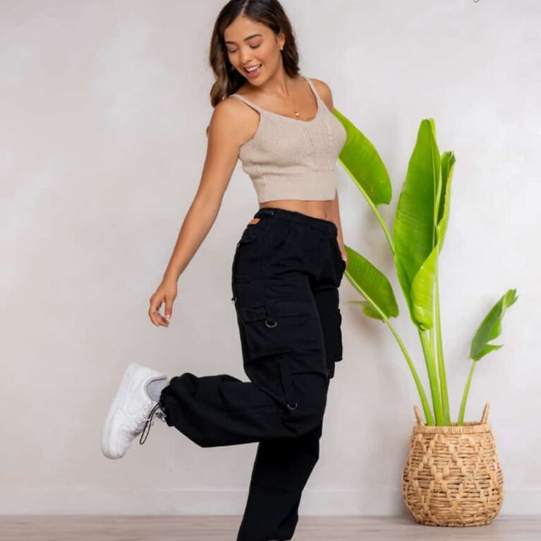 Parachute negro mujer RM725